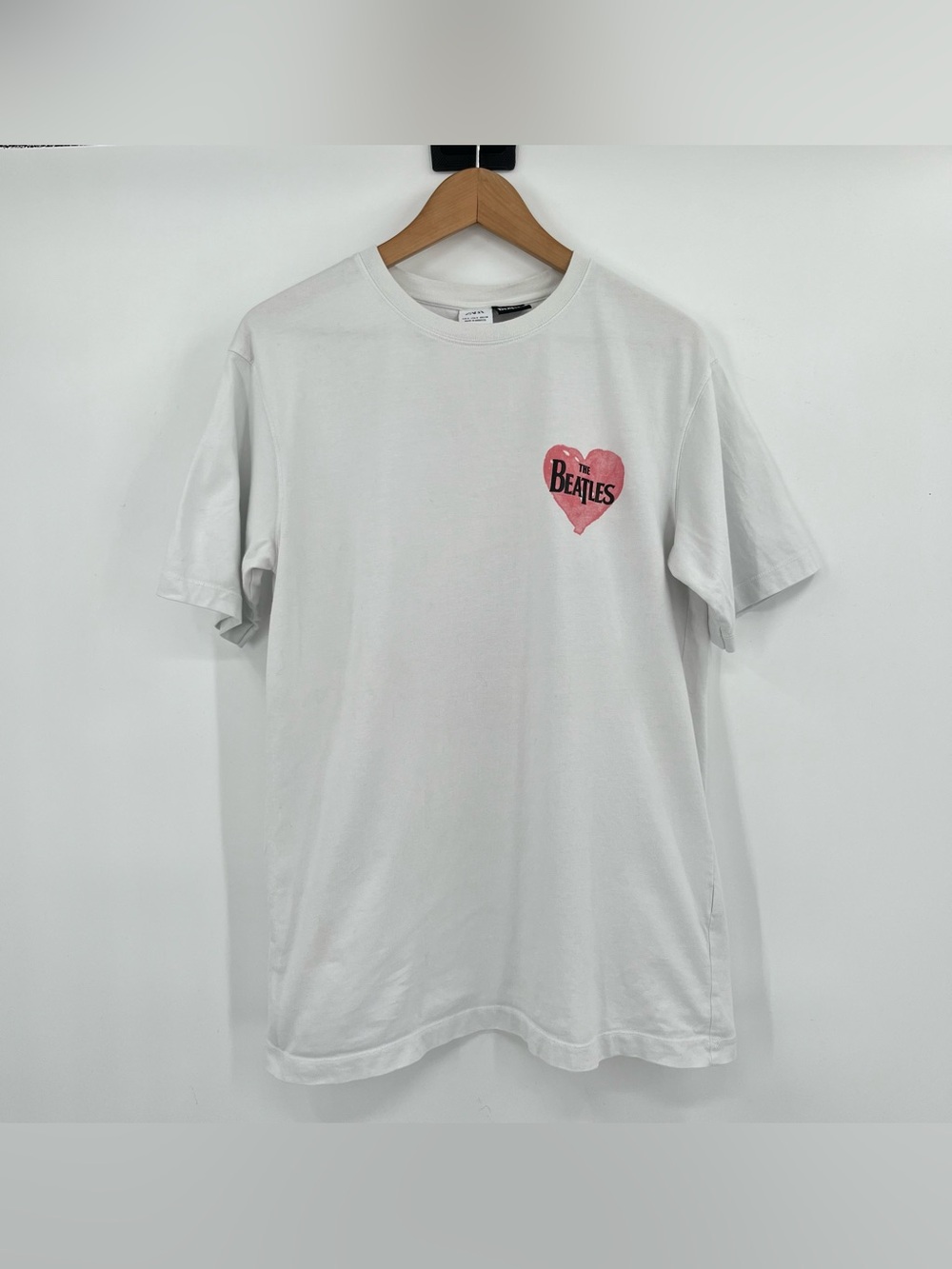Zara The Beatles Graphic band graphic tee shirt S oversized casual indie vintage